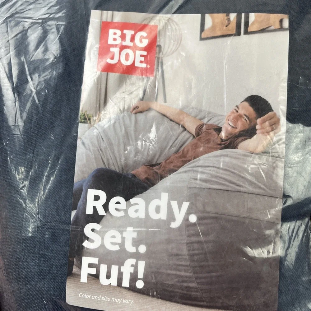 Big Joe FUF XL with Long Zipper, Lenox Denim Cobalt NEW C0000657L